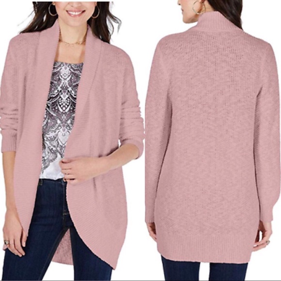 Kenneth Cole New York Women’s Pink Cardigan - Picture 3 of 12
